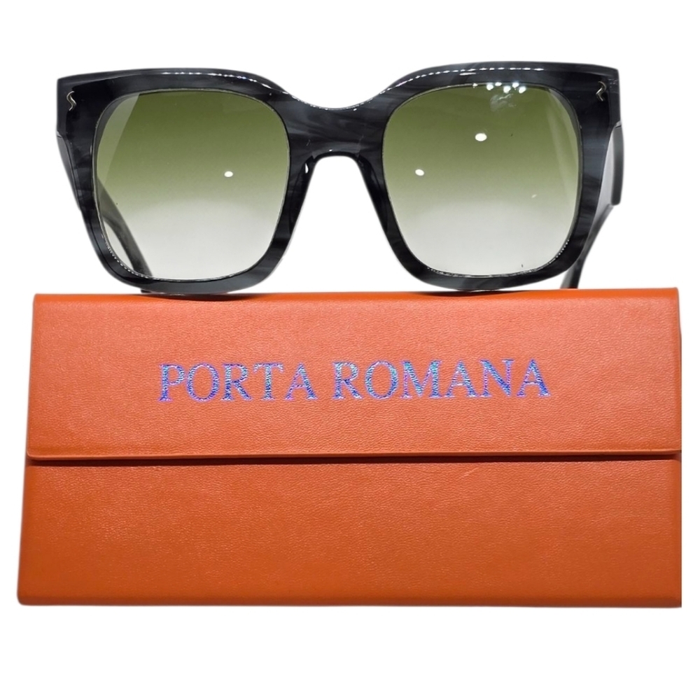 Porta Romana Green Gray Sunglasses